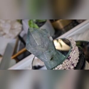 Rainbow Fluorite Crystal Point